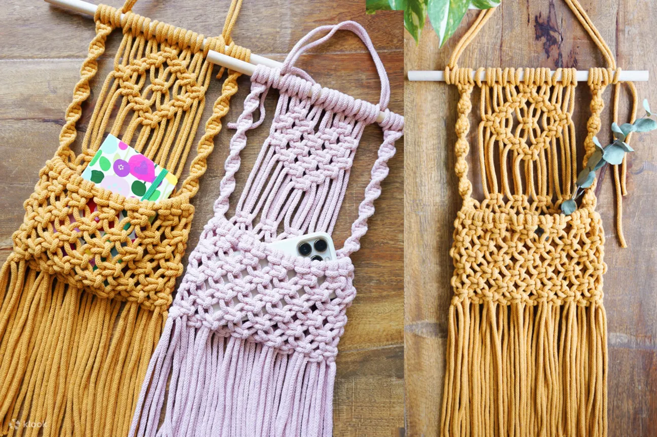 Macrame Wall Pocket